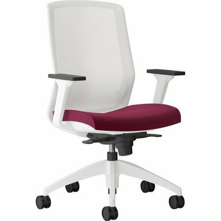 9TO5 SEATING Task Chair, Full Synchro, 25.5inx25.5inx37in-41.5in, WE/Dove NTF3160Y3A23WDO